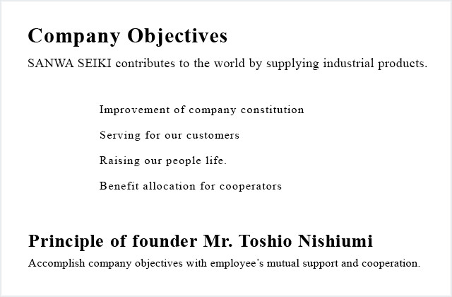 Company Objectives